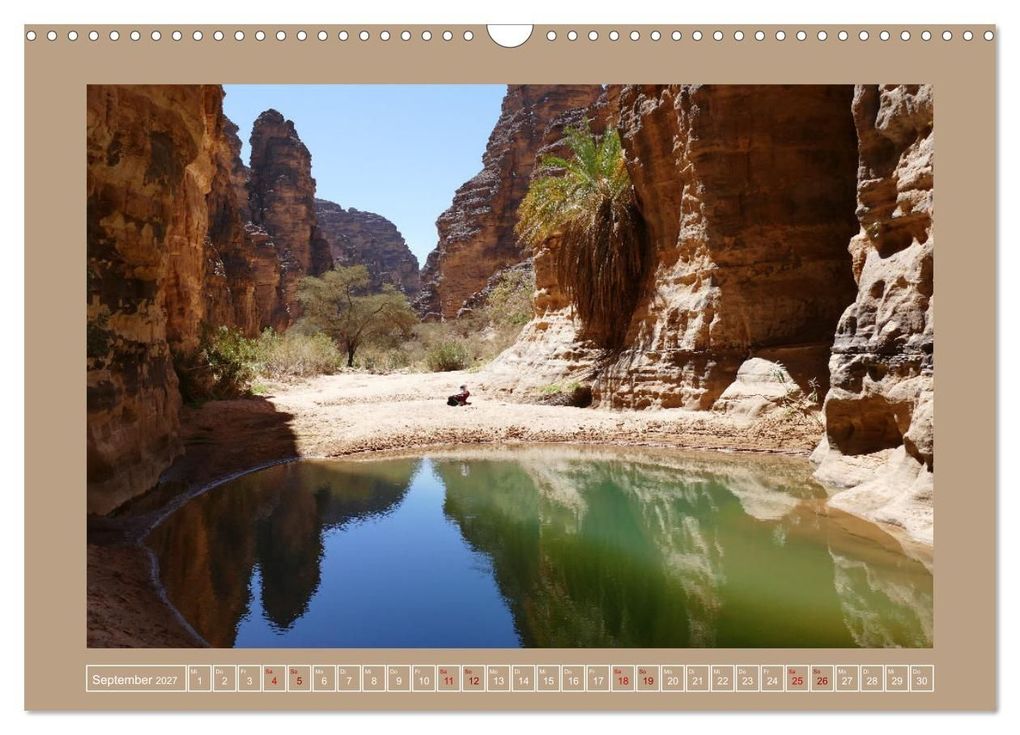 Weitere Ansicht: Algerien - Schluchten und Sandberge in den Tassilis (Wandkalender 2027 DIN A3 quer), CALVENDO Monatskalender | Knut Bormann, Calvendo