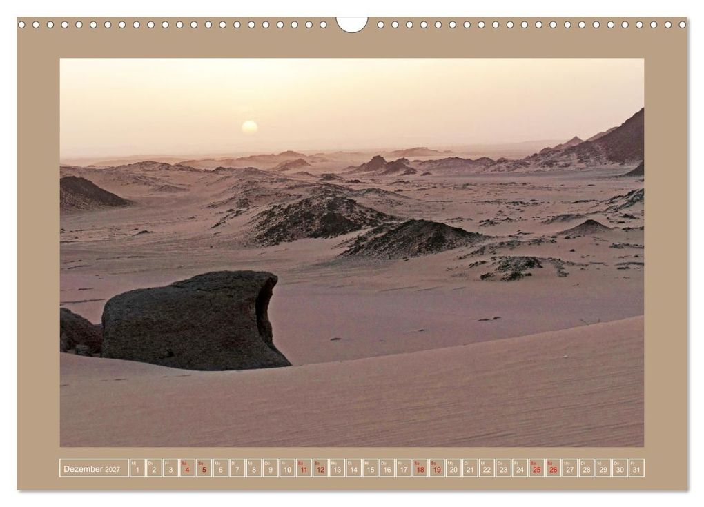 Weitere Ansicht: Algerien - Schluchten und Sandberge in den Tassilis (Wandkalender 2027 DIN A3 quer), CALVENDO Monatskalender | Knut Bormann, Calvendo