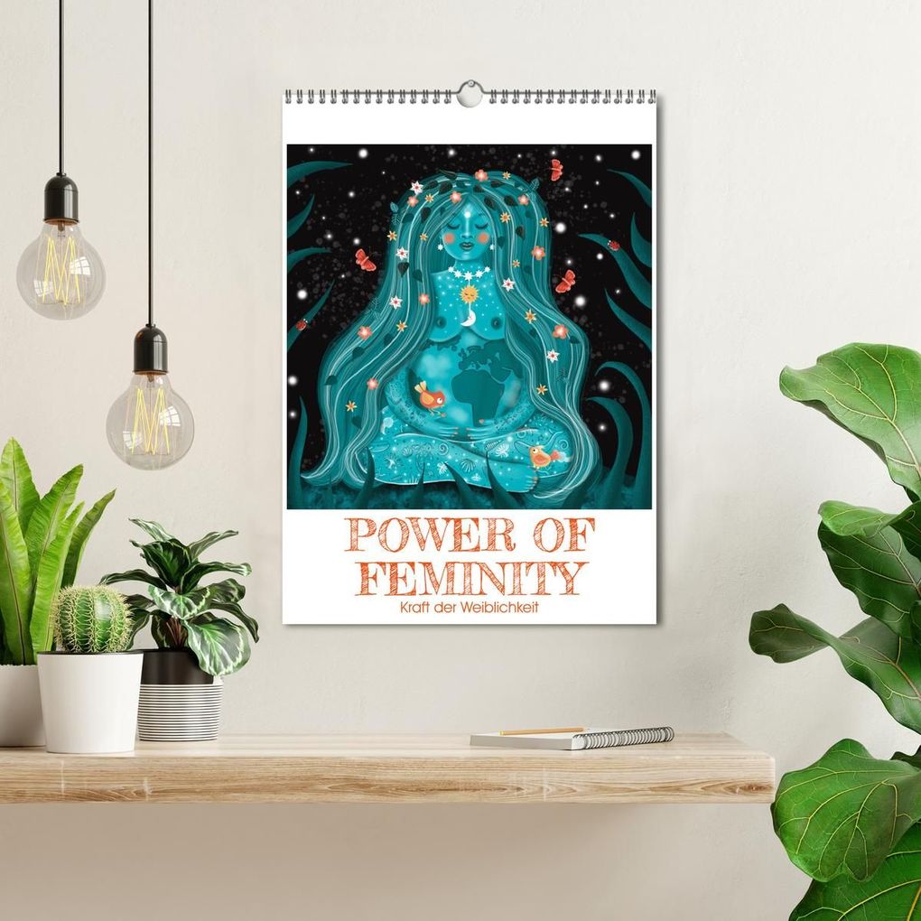 Weitere Ansicht: POWER OF FEMINITY - Kraft der Weiblichkeit (Wandkalender 2027 DIN A3 hoch), CALVENDO Monatskalender | Danja Krampikowski