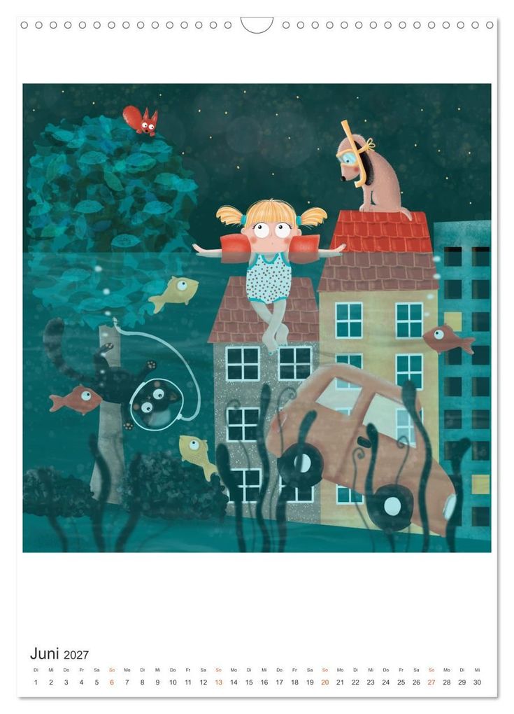 Weitere Ansicht: SAVE OUR OCEANS - Ursprung allen Lebens (Wandkalender 2027 DIN A3 hoch), CALVENDO Monatskalender | Danja Krampikowski
