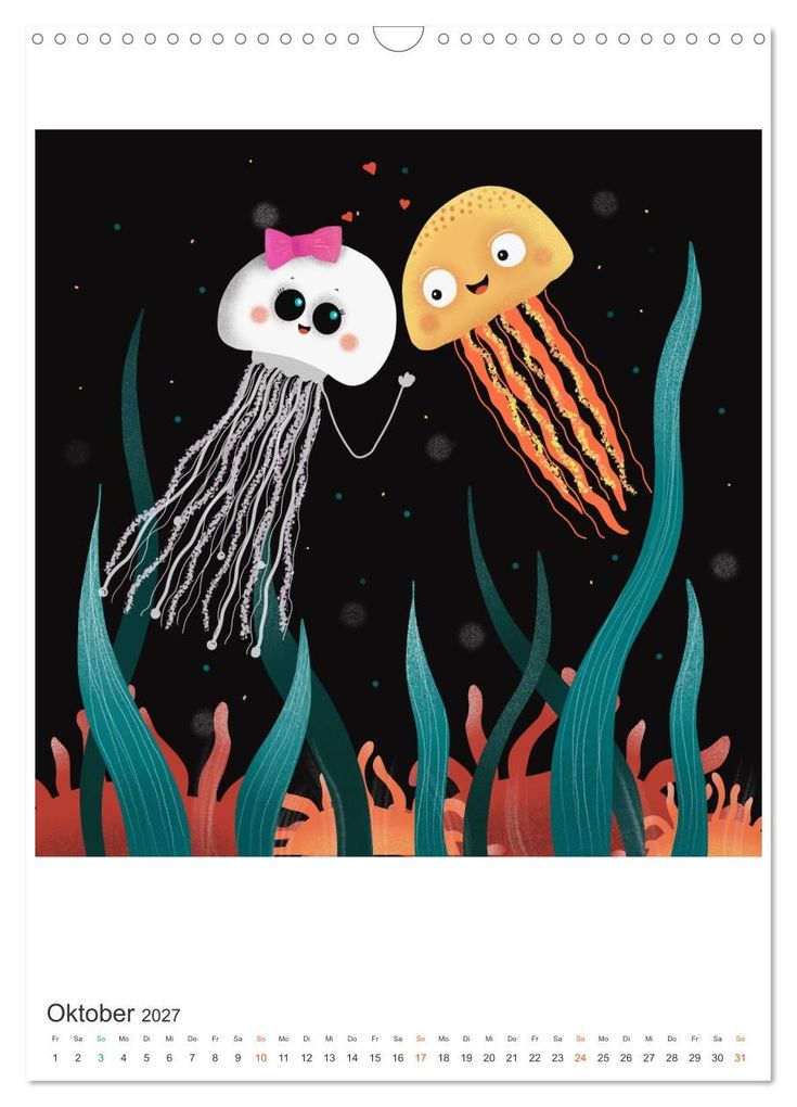 Weitere Ansicht: SAVE OUR OCEANS - Ursprung allen Lebens (Wandkalender 2027 DIN A3 hoch), CALVENDO Monatskalender | Danja Krampikowski