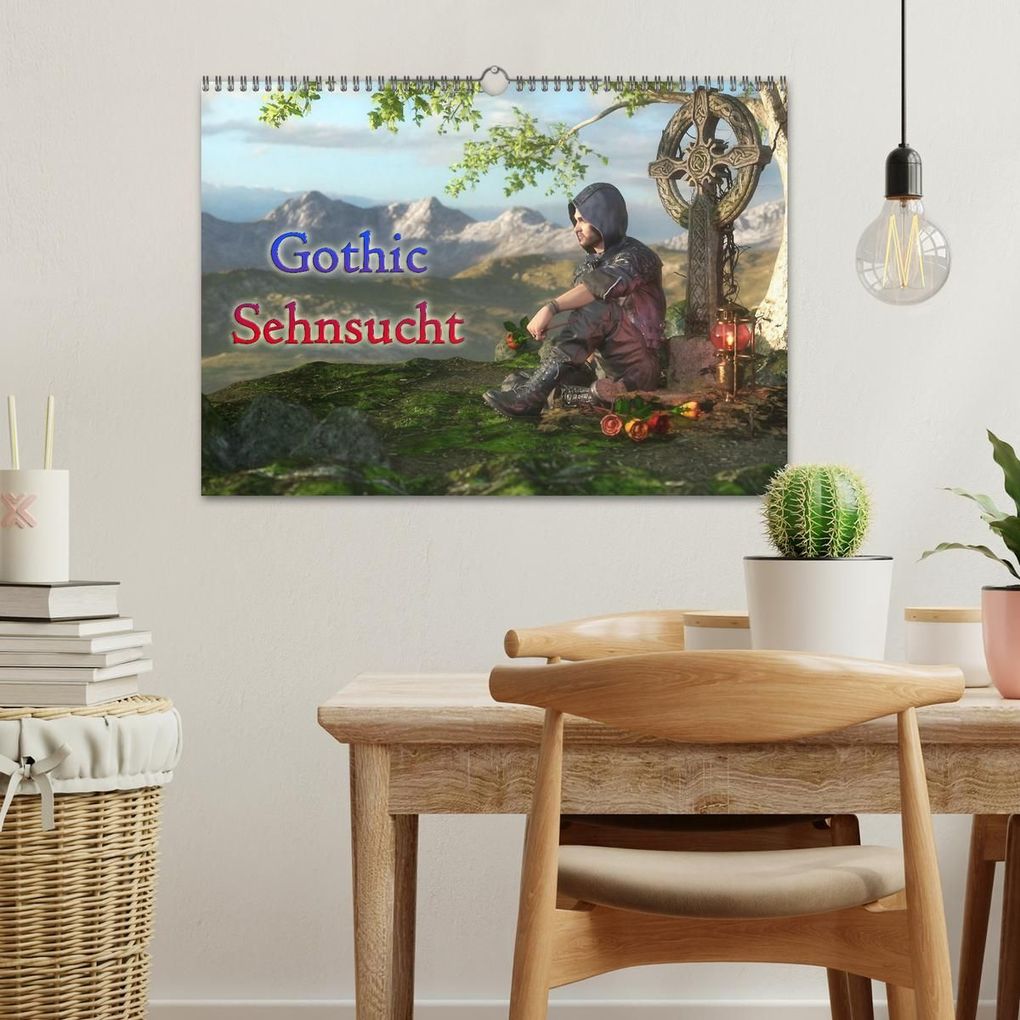 Weitere Ansicht: Gothic Sehnsucht (Wandkalender 2027 DIN A3 quer), CALVENDO Monatskalender | Karsten Schröder, Calvendo