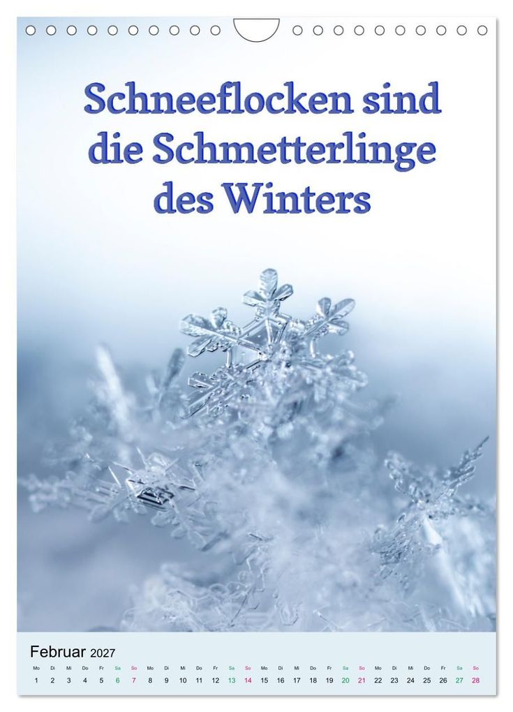 Weitere Ansicht: Die vier Jahreszeiten begleitet mit Sprüchen (Wandkalender 2027 DIN A4 hoch), CALVENDO Monatskalender | Susan Michel, Calvendo