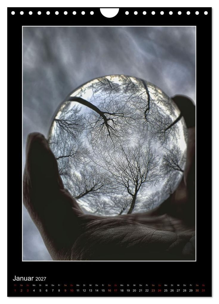 Weitere Ansicht: Momente aus Glas - Glaskugelfotografie (Wandkalender 2027 DIN A4 hoch), CALVENDO Monatskalender | Mirko Weigt © Hamburg, Calvendo