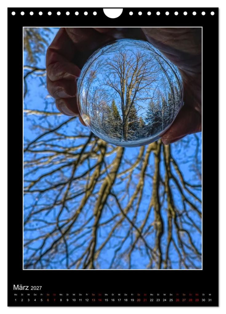 Weitere Ansicht: Momente aus Glas - Glaskugelfotografie (Wandkalender 2027 DIN A4 hoch), CALVENDO Monatskalender | Mirko Weigt © Hamburg, Calvendo