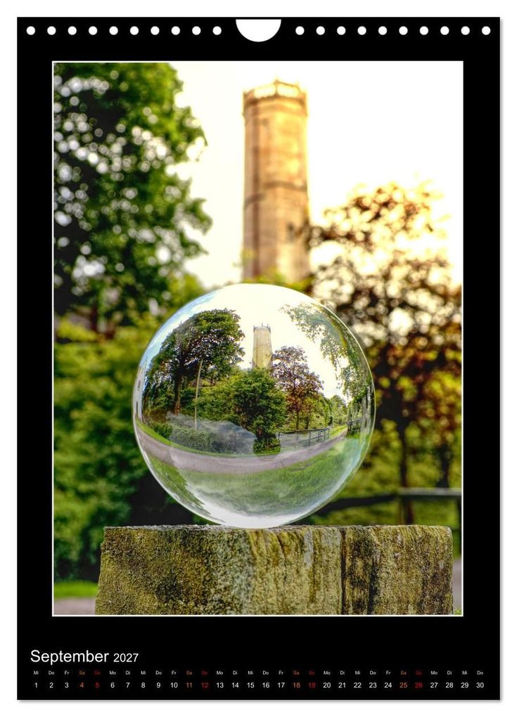 Weitere Ansicht: Momente aus Glas - Glaskugelfotografie (Wandkalender 2027 DIN A4 hoch), CALVENDO Monatskalender | Mirko Weigt © Hamburg, Calvendo