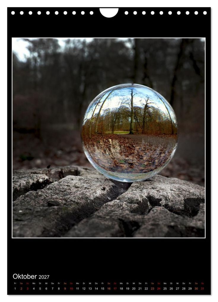 Weitere Ansicht: Momente aus Glas - Glaskugelfotografie (Wandkalender 2027 DIN A4 hoch), CALVENDO Monatskalender | Mirko Weigt © Hamburg, Calvendo