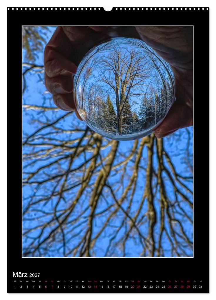 Weitere Ansicht: Momente aus Glas - Glaskugelfotografie (Wandkalender 2027 DIN A2 hoch), CALVENDO Monatskalender | Mirko Weigt © Hamburg, Calvendo