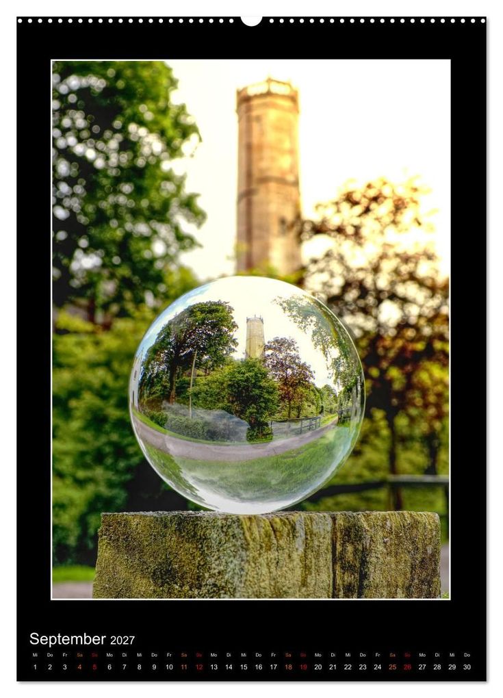 Weitere Ansicht: Momente aus Glas - Glaskugelfotografie (Wandkalender 2027 DIN A2 hoch), CALVENDO Monatskalender | Mirko Weigt © Hamburg, Calvendo