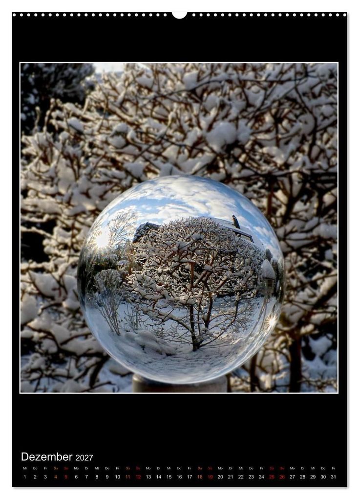 Weitere Ansicht: Momente aus Glas - Glaskugelfotografie (Wandkalender 2027 DIN A2 hoch), CALVENDO Monatskalender | Mirko Weigt © Hamburg, Calvendo