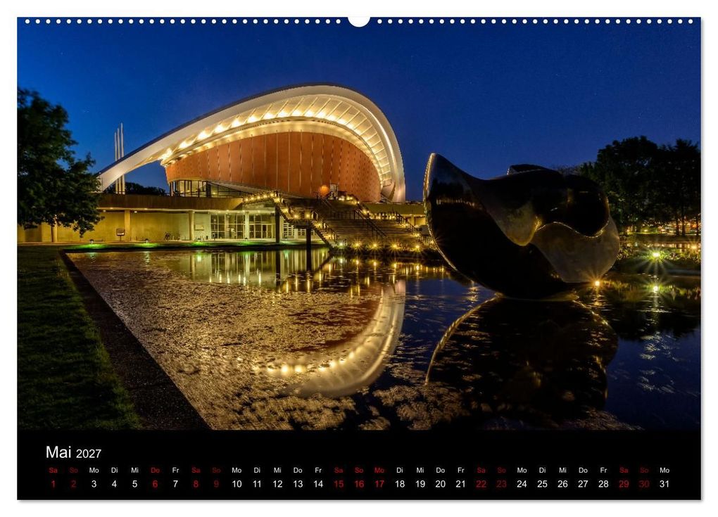 Weitere Ansicht: Eine Reise durch Berlin bei Nacht (Wandkalender 2027 DIN A2 quer), CALVENDO Monatskalender | Oliver Nowak, Calvendo