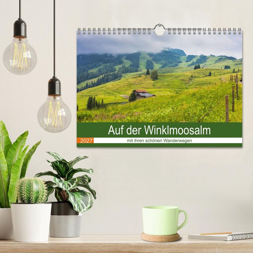 Weitere Ansicht: Auf der Winklmoosalm (Wandkalender 2027 DIN A4 quer), CALVENDO Monatskalender | Brigitte Dürr, Calvendo