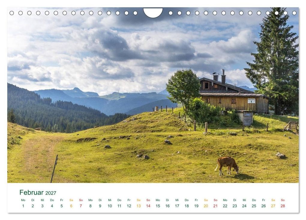 Weitere Ansicht: Auf der Winklmoosalm (Wandkalender 2027 DIN A4 quer), CALVENDO Monatskalender | Brigitte Dürr, Calvendo