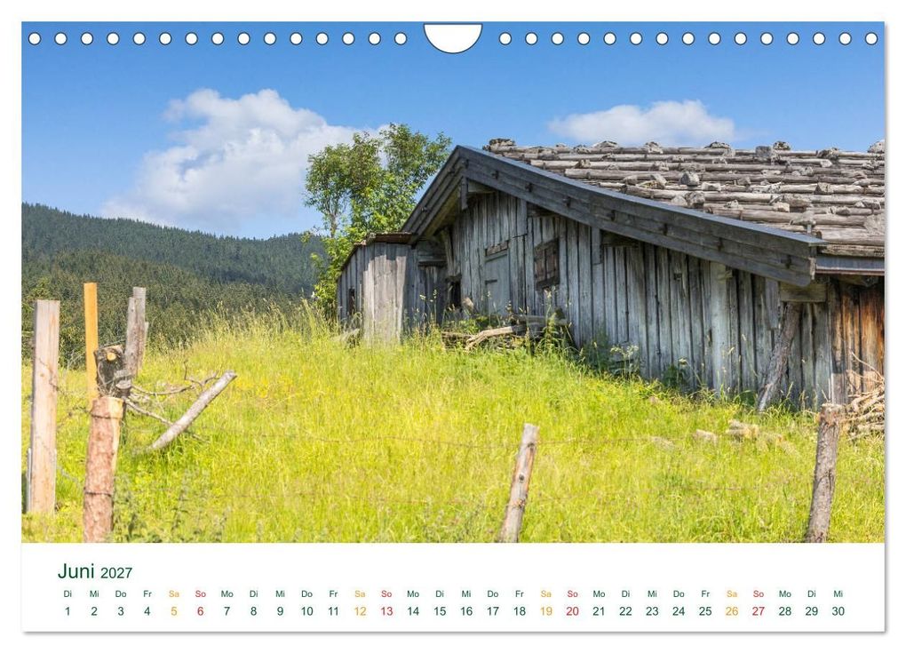 Weitere Ansicht: Auf der Winklmoosalm (Wandkalender 2027 DIN A4 quer), CALVENDO Monatskalender | Brigitte Dürr, Calvendo