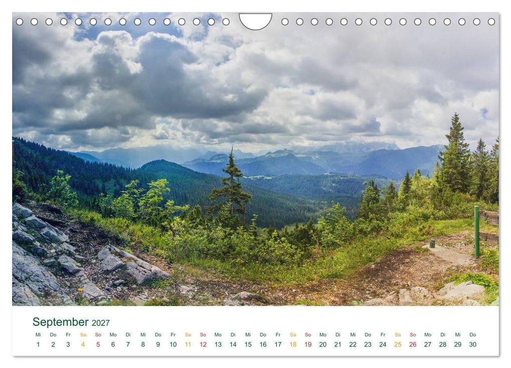Weitere Ansicht: Auf der Winklmoosalm (Wandkalender 2027 DIN A4 quer), CALVENDO Monatskalender | Brigitte Dürr, Calvendo