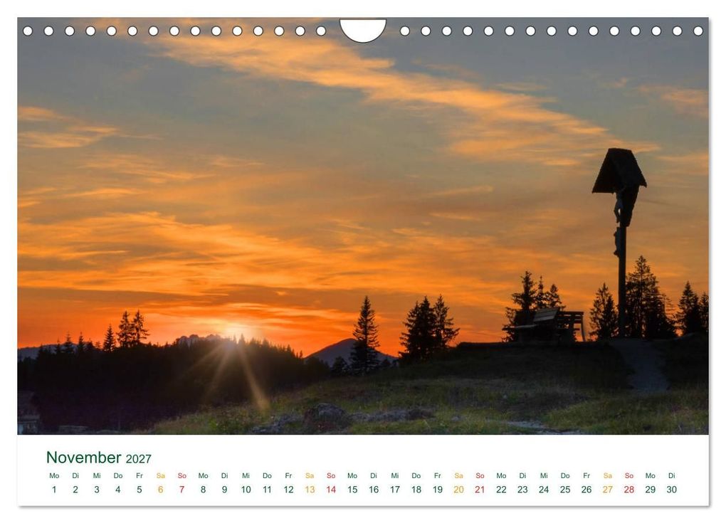 Weitere Ansicht: Auf der Winklmoosalm (Wandkalender 2027 DIN A4 quer), CALVENDO Monatskalender | Brigitte Dürr, Calvendo