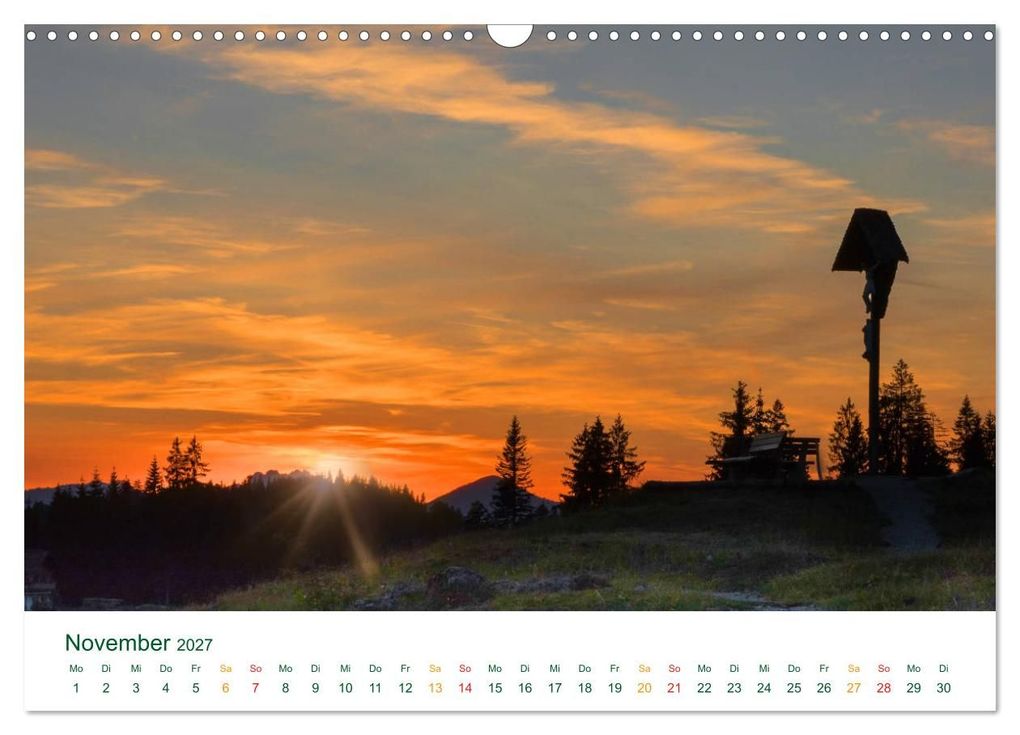 Weitere Ansicht: Auf der Winklmoosalm (Wandkalender 2027 DIN A3 quer), CALVENDO Monatskalender | Brigitte Dürr, Calvendo