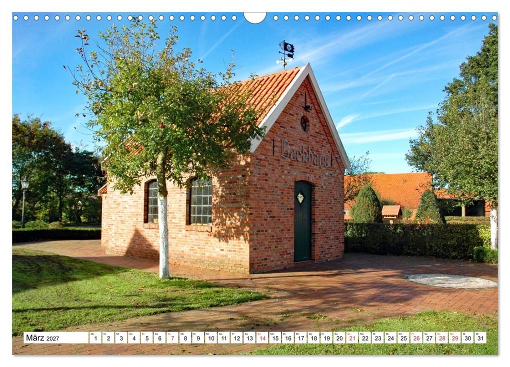 Weitere Ansicht: Samtgemeinde Dörpen im Emsland (Wandkalender 2027 DIN A3 quer), CALVENDO Monatskalender | Claudia Kleemann, Calvendo