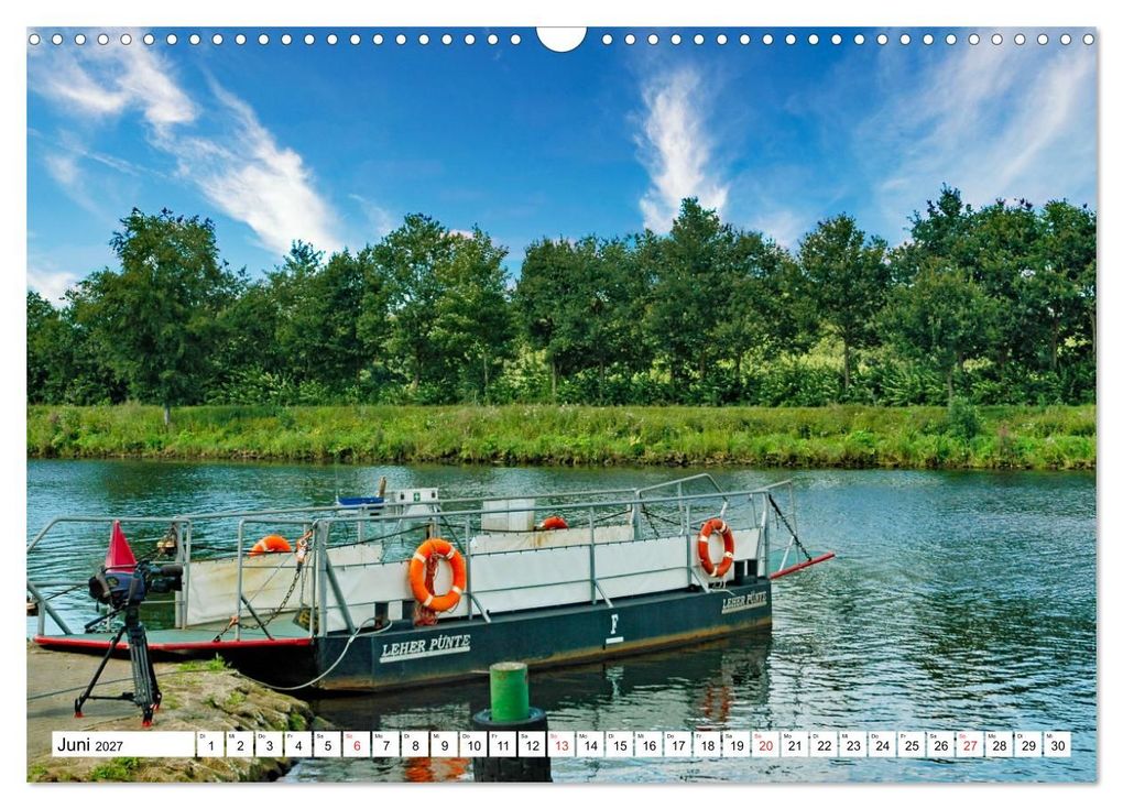 Weitere Ansicht: Samtgemeinde Dörpen im Emsland (Wandkalender 2027 DIN A3 quer), CALVENDO Monatskalender | Claudia Kleemann, Calvendo
