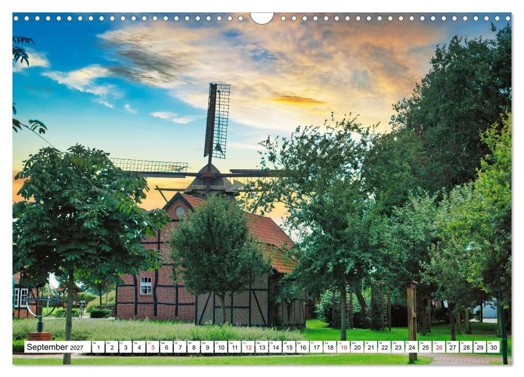 Weitere Ansicht: Samtgemeinde Dörpen im Emsland (Wandkalender 2027 DIN A3 quer), CALVENDO Monatskalender | Claudia Kleemann, Calvendo