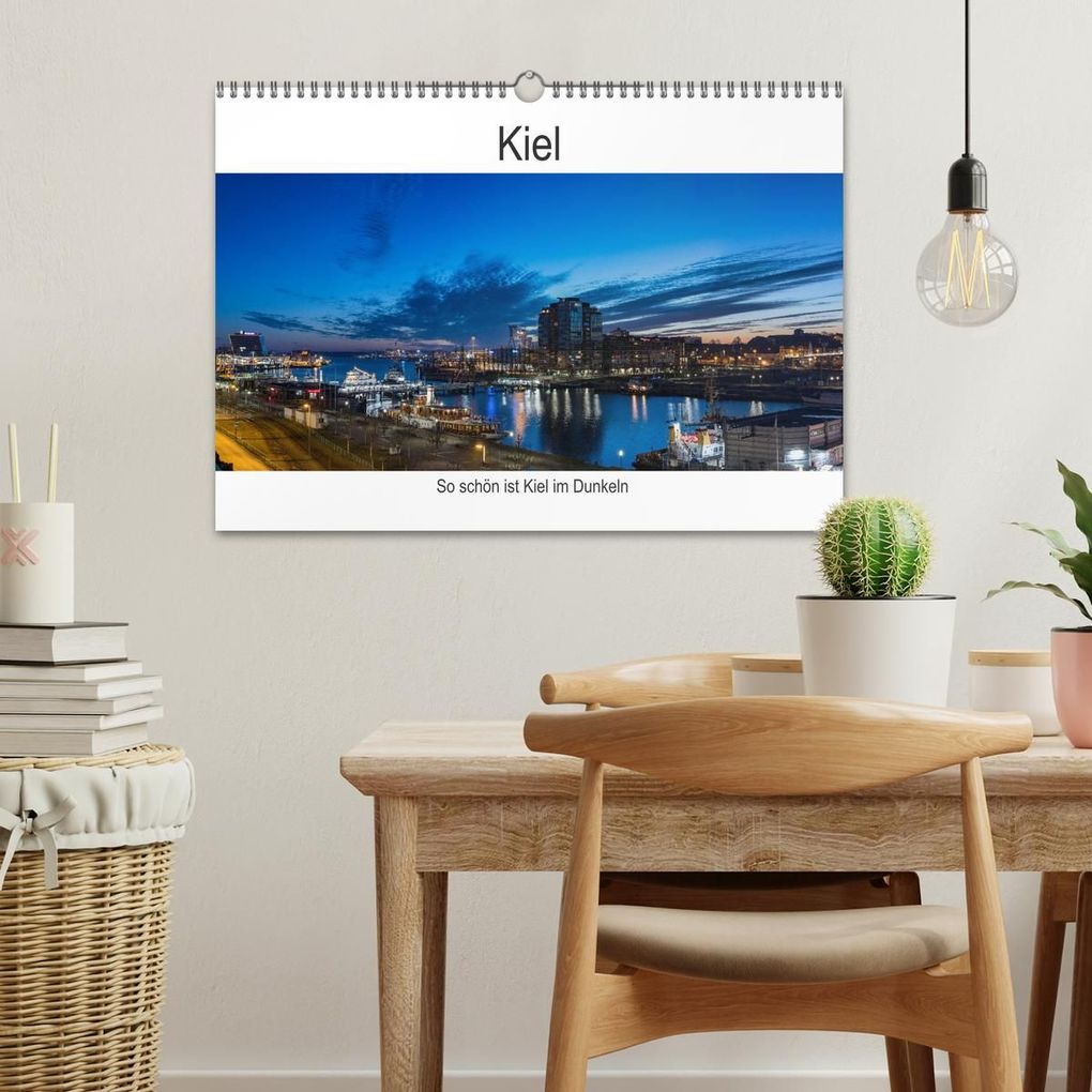 Weitere Ansicht: So schön ist Kiel im Dunkeln (Wandkalender 2027 DIN A3 quer), CALVENDO Monatskalender | Karsten Rahn, Calvendo
