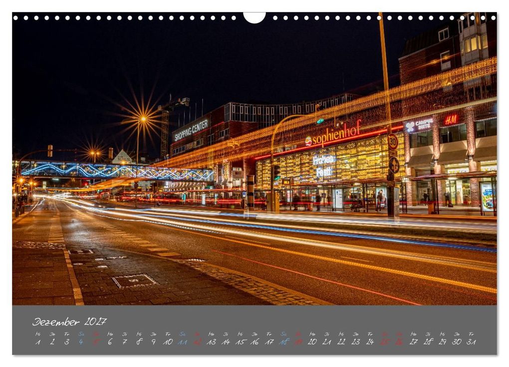 Weitere Ansicht: So schön ist Kiel im Dunkeln (Wandkalender 2027 DIN A3 quer), CALVENDO Monatskalender | Karsten Rahn, Calvendo