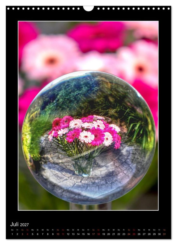 Weitere Ansicht: Momente aus Glas - Glaskugelfotografie (Wandkalender 2027 DIN A3 hoch), CALVENDO Monatskalender | Mirko Weigt © Hamburg, Calvendo