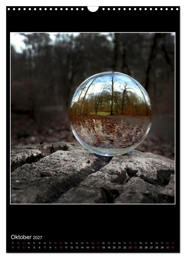 Weitere Ansicht: Momente aus Glas - Glaskugelfotografie (Wandkalender 2027 DIN A3 hoch), CALVENDO Monatskalender | Mirko Weigt © Hamburg, Calvendo