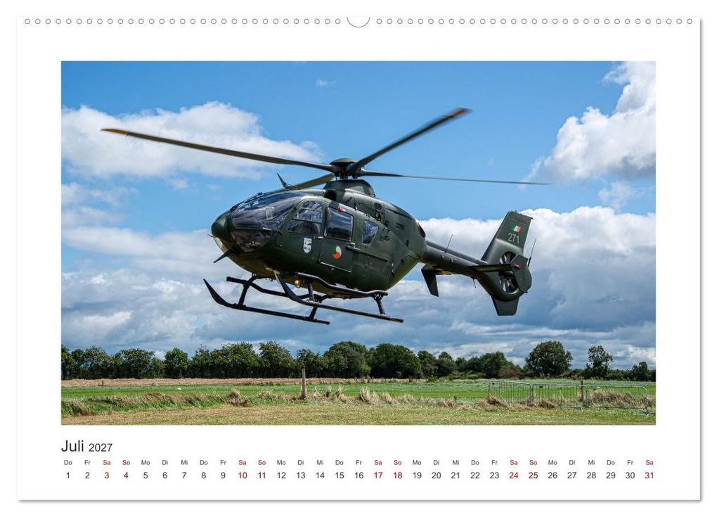 Weitere Ansicht: Helden der Lüfte (Wandkalender 2027 DIN A2 quer), CALVENDO Monatskalender | Markus Helfferich, Calvendo