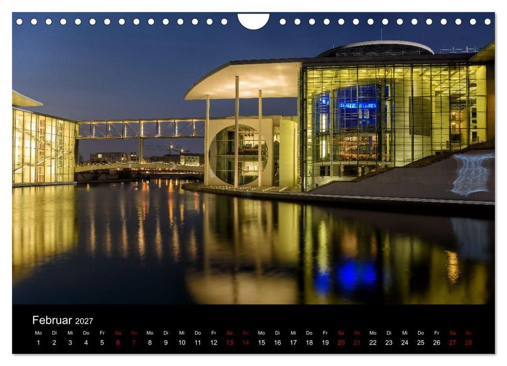 Weitere Ansicht: Eine Reise durch Berlin bei Nacht (Wandkalender 2027 DIN A4 quer), CALVENDO Monatskalender | Oliver Nowak, Calvendo