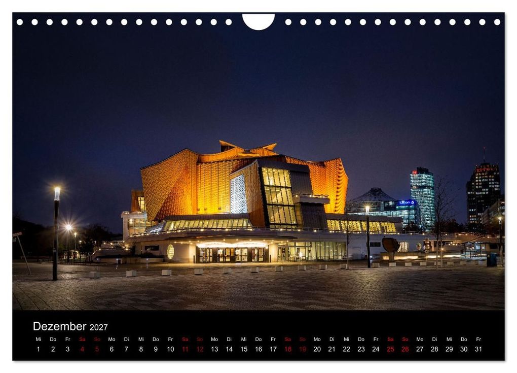 Weitere Ansicht: Eine Reise durch Berlin bei Nacht (Wandkalender 2027 DIN A4 quer), CALVENDO Monatskalender | Oliver Nowak, Calvendo