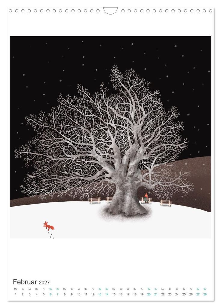 Weitere Ansicht: SAVE OUR TREES - Bäume bedeuten Leben (Wandkalender 2027 DIN A3 hoch), CALVENDO Monatskalender | Danja Krampikowski