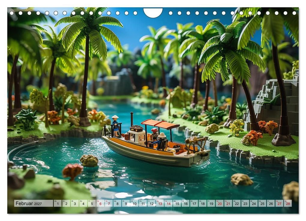Weitere Ansicht: Abenteuer Spielzeugland rund ums Wasser (Wandkalender 2027 DIN A4 quer), CALVENDO Monatskalender | Kerstin Waurick, Calvendo