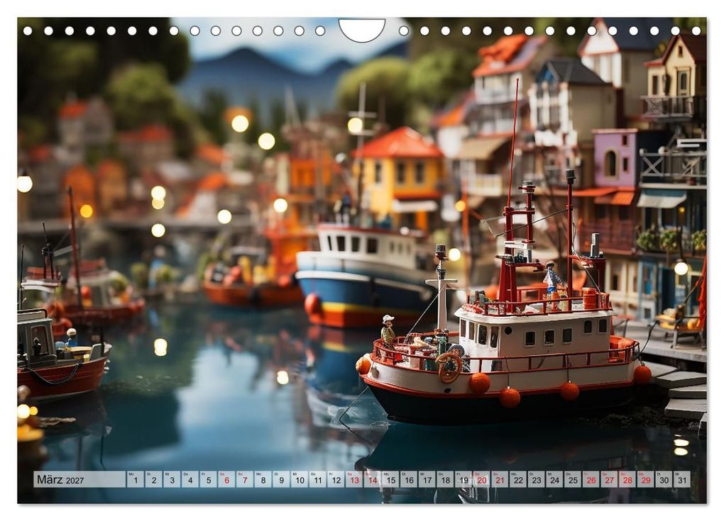 Weitere Ansicht: Abenteuer Spielzeugland rund ums Wasser (Wandkalender 2027 DIN A4 quer), CALVENDO Monatskalender | Kerstin Waurick, Calvendo