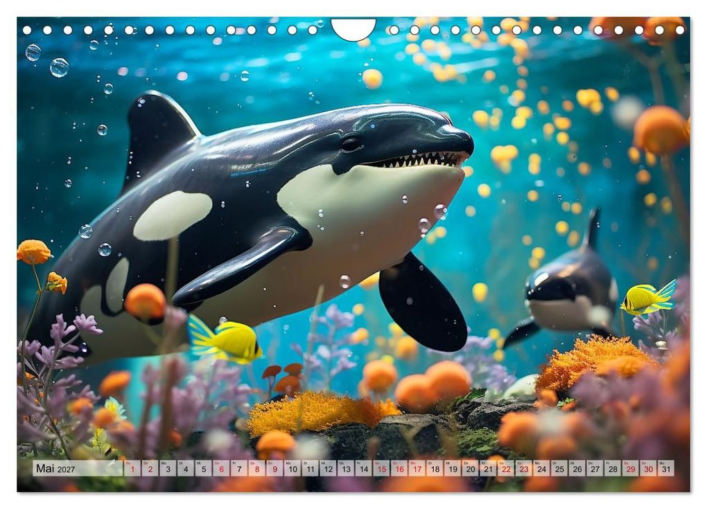 Weitere Ansicht: Abenteuer Spielzeugland rund ums Wasser (Wandkalender 2027 DIN A4 quer), CALVENDO Monatskalender | Kerstin Waurick, Calvendo