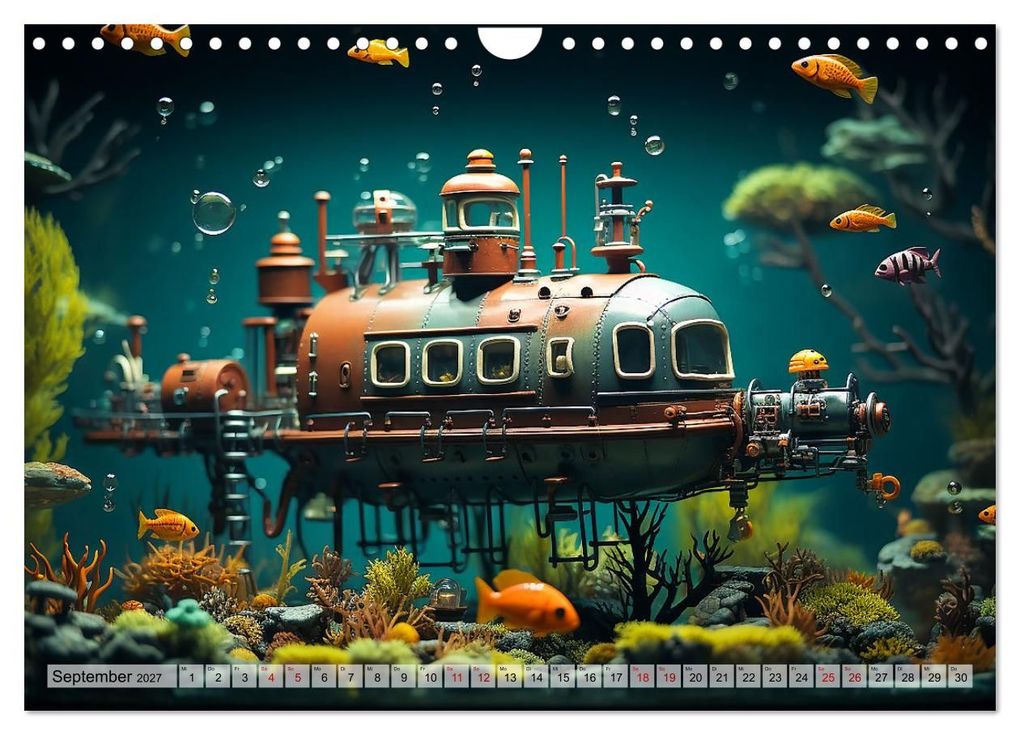 Weitere Ansicht: Abenteuer Spielzeugland rund ums Wasser (Wandkalender 2027 DIN A4 quer), CALVENDO Monatskalender | Kerstin Waurick, Calvendo