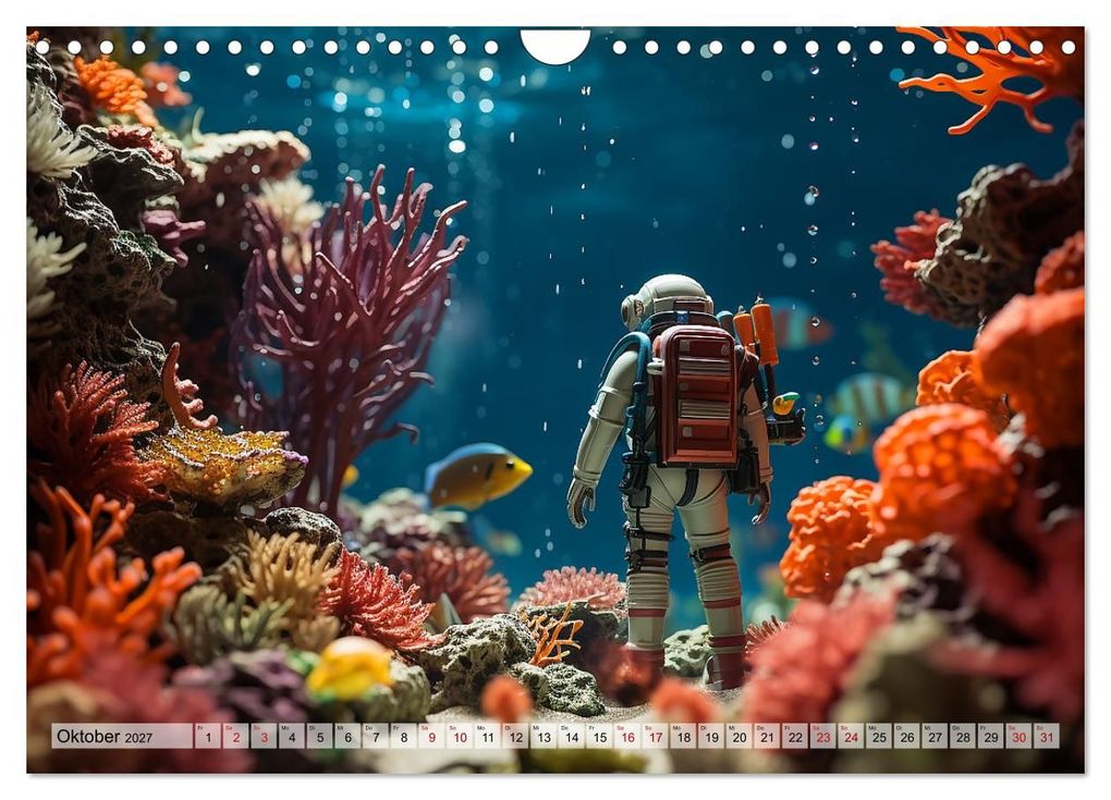 Weitere Ansicht: Abenteuer Spielzeugland rund ums Wasser (Wandkalender 2027 DIN A4 quer), CALVENDO Monatskalender | Kerstin Waurick, Calvendo