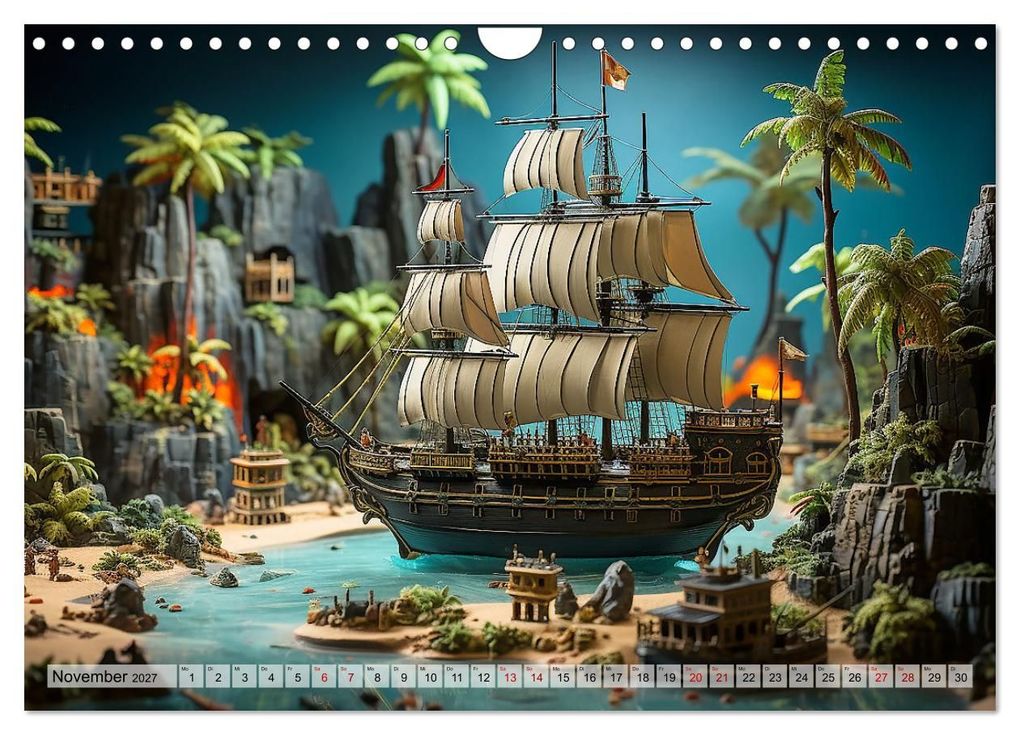 Weitere Ansicht: Abenteuer Spielzeugland rund ums Wasser (Wandkalender 2027 DIN A4 quer), CALVENDO Monatskalender | Kerstin Waurick, Calvendo