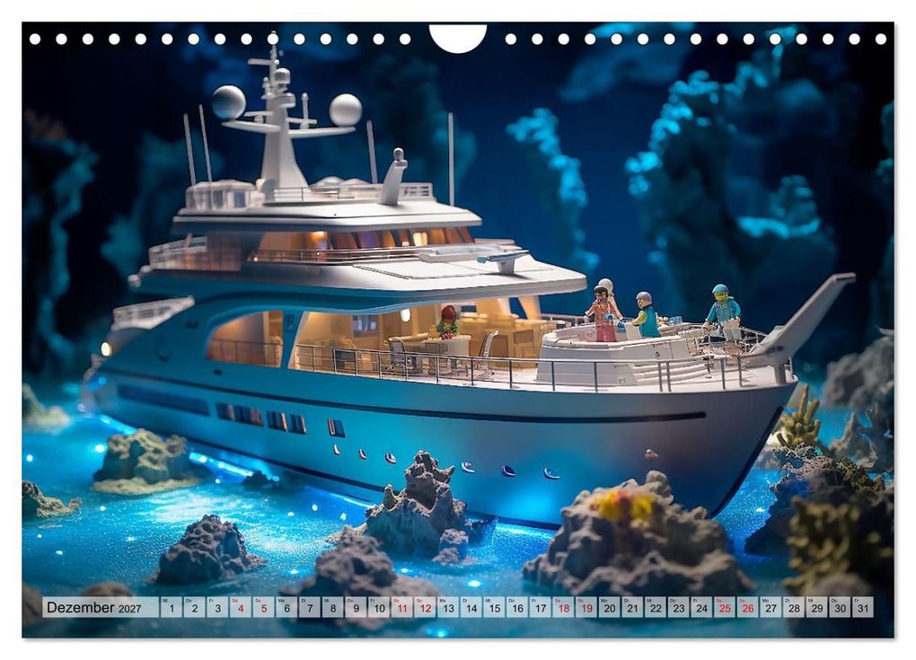 Weitere Ansicht: Abenteuer Spielzeugland rund ums Wasser (Wandkalender 2027 DIN A4 quer), CALVENDO Monatskalender | Kerstin Waurick, Calvendo