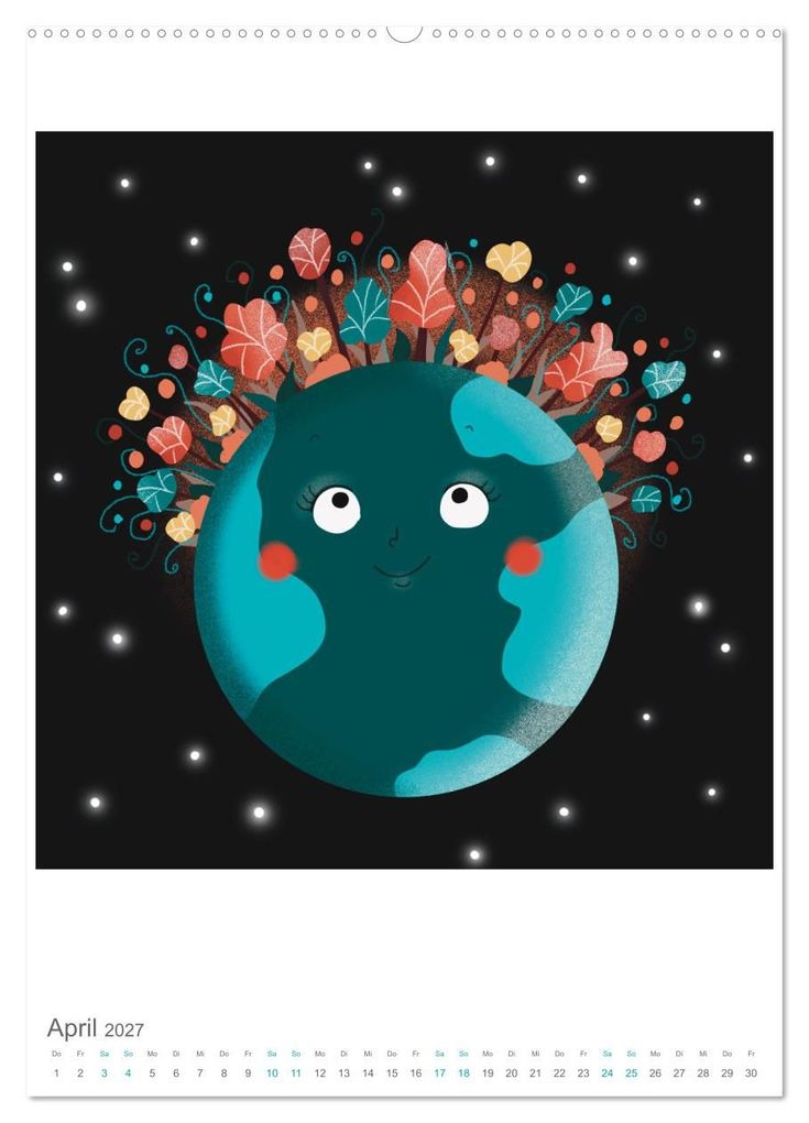 Weitere Ansicht: SAVE OUR PLANET - Zurück zur Natur (Wandkalender 2027 DIN A2 hoch), CALVENDO Monatskalender | Danja Krampikowski
