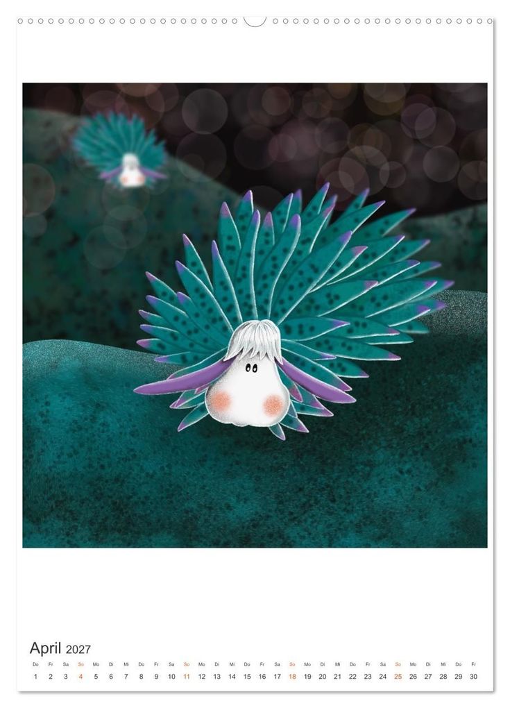 Weitere Ansicht: SAVE OUR OCEANS - Ursprung allen Lebens (Wandkalender 2027 DIN A2 hoch), CALVENDO Monatskalender | Danja Krampikowski