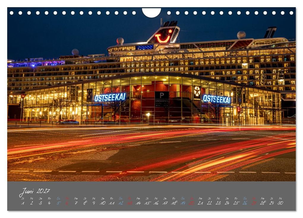 Weitere Ansicht: So schön ist Kiel im Dunkeln (Wandkalender 2027 DIN A4 quer), CALVENDO Monatskalender | Karsten Rahn, Calvendo
