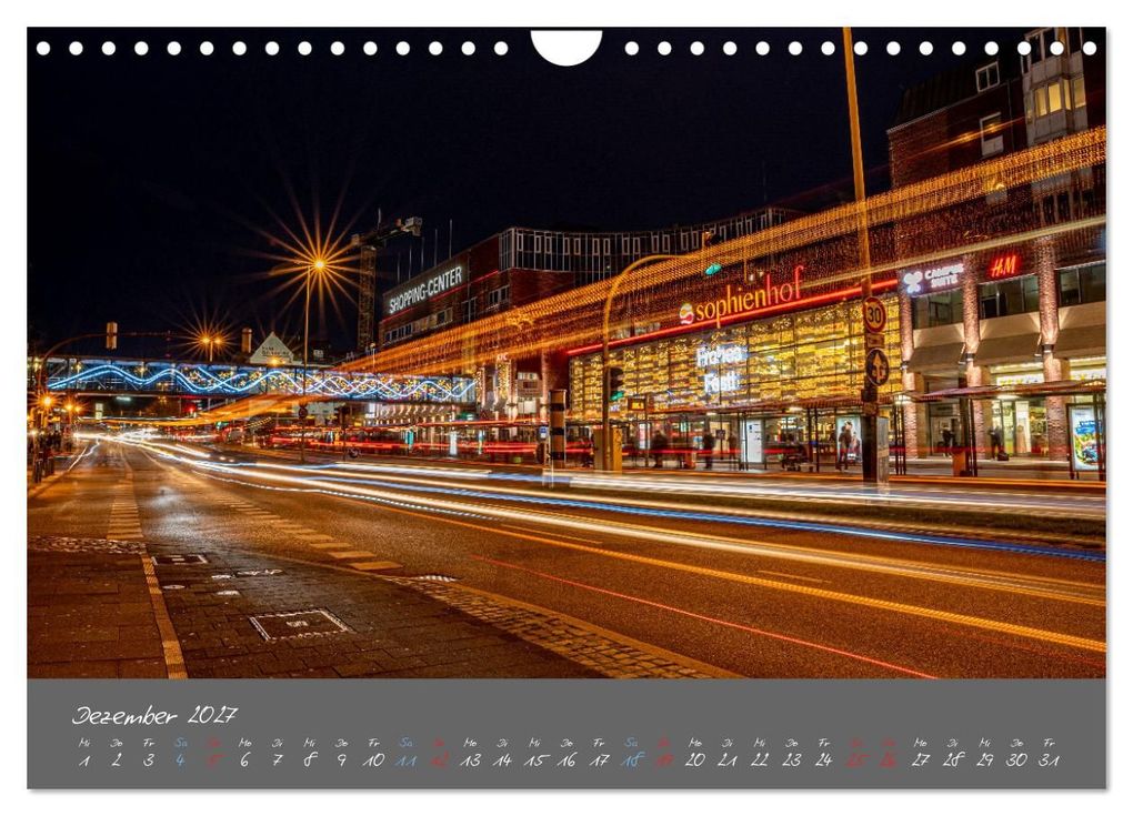 Weitere Ansicht: So schön ist Kiel im Dunkeln (Wandkalender 2027 DIN A4 quer), CALVENDO Monatskalender | Karsten Rahn, Calvendo