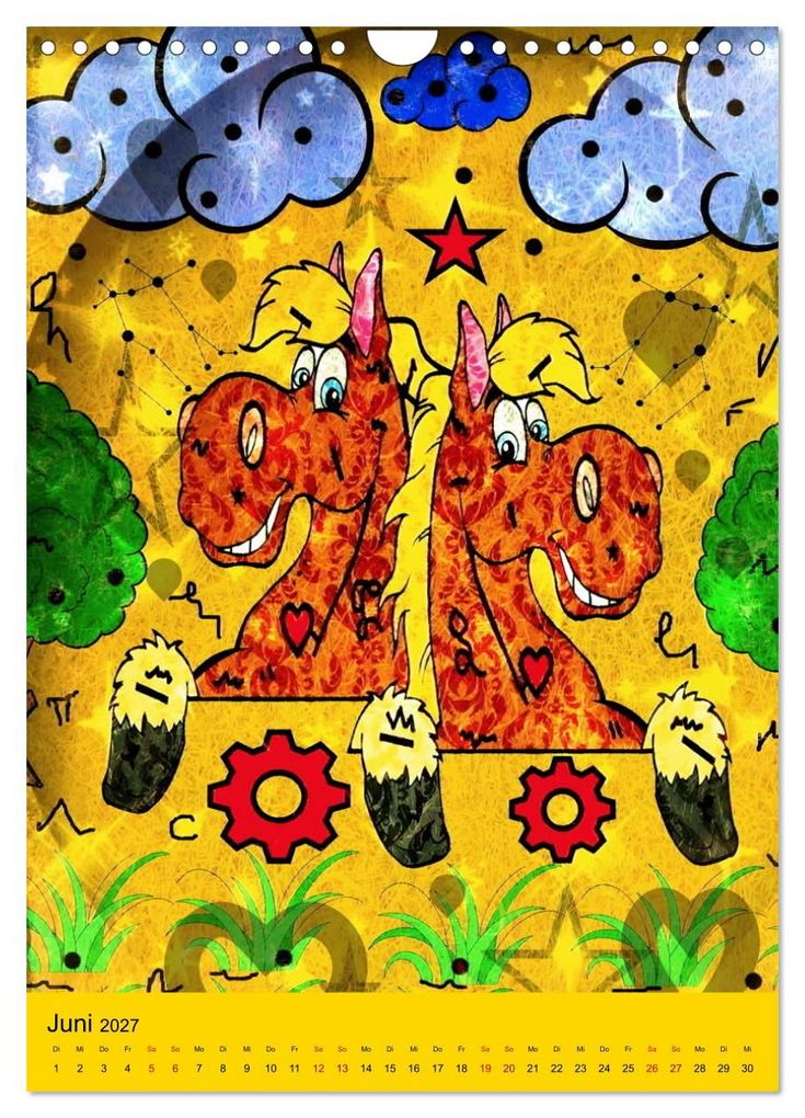 Weitere Ansicht: Jeder Stern ein Zeichen (Wandkalender 2027 DIN A4 hoch), CALVENDO Monatskalender | Nico Bielow, Calvendo