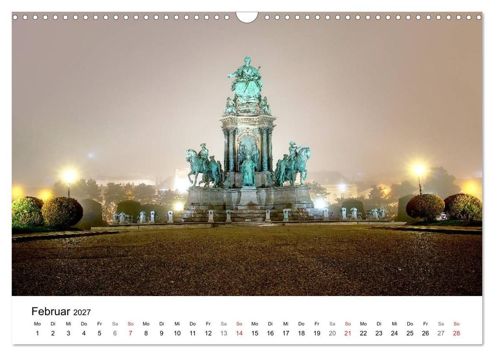 Weitere Ansicht: Wien nach Sonnenuntergang (Wandkalender 2027 DIN A3 quer), CALVENDO Monatskalender | Christoph Dopplinger, Calvendo