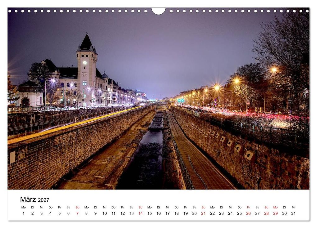 Weitere Ansicht: Wien nach Sonnenuntergang (Wandkalender 2027 DIN A3 quer), CALVENDO Monatskalender | Christoph Dopplinger, Calvendo