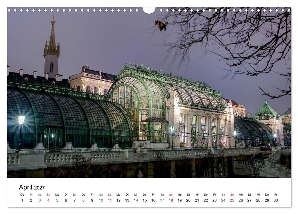 Weitere Ansicht: Wien nach Sonnenuntergang (Wandkalender 2027 DIN A3 quer), CALVENDO Monatskalender | Christoph Dopplinger, Calvendo
