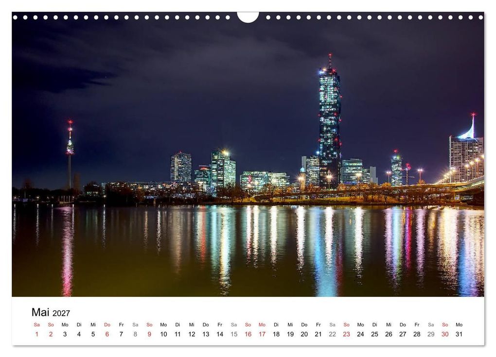 Weitere Ansicht: Wien nach Sonnenuntergang (Wandkalender 2027 DIN A3 quer), CALVENDO Monatskalender | Christoph Dopplinger, Calvendo