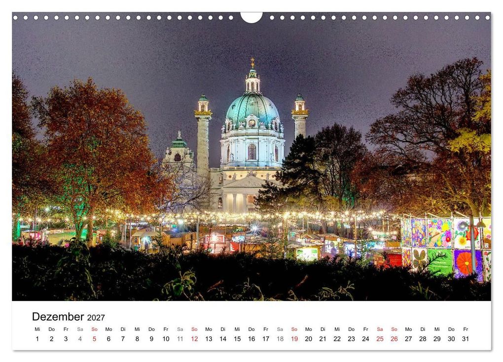 Weitere Ansicht: Wien nach Sonnenuntergang (Wandkalender 2027 DIN A3 quer), CALVENDO Monatskalender | Christoph Dopplinger, Calvendo