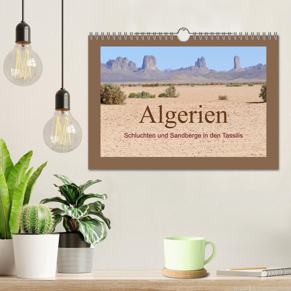 Weitere Ansicht: Algerien - Schluchten und Sandberge in den Tassilis (Wandkalender 2027 DIN A4 quer), CALVENDO Monatskalender | Knut Bormann, Calvendo